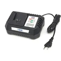 HBM Akku-Ladegerät für 20V- 4.0Ah Heckenscheren- und Rasentrimmer-Set
