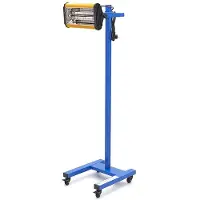 HBM Professionelle Infrarot-Farbtrockner von , die Strahlen auf einem mobilen Stativ trocknen