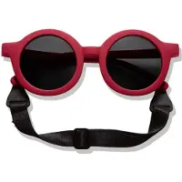 BabyMocs Signature Soft Biegbare Sonnenbrille Breakproof, Rot, 1,5-8 Jahre