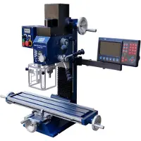 HBM Fräsmaschine BF 25 mit großem Tisch DRO
