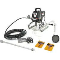 HBM Hochdruck-Airless-Sprühgerät Farbsprühgerät Wandsprühgerät-Set 1010 Watt