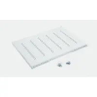 Triton RAB-UP-750-H4 19" Schwerlast-Fachboden perforiert, 1HE, 750mm, bis 150kg, RAB-UP-750-H4, schwarz