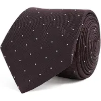 Reiss Liam Textured Polka Dot Tie Größe: OS | Krawatten Outlet | Herren