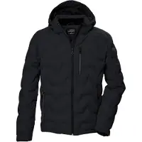 Killtec Steppjacke "KOW 60 MN QLTD JCKT" Wasser- und windabweisend, atmungsaktiv, verstellbare Kapuze