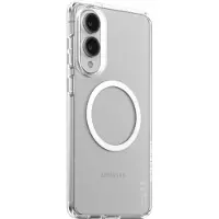 CARE by PanzerGlass CARE by - Flagship Case Transparent Urban Combat w. White Qi Compatible Samsung S25 Edge
