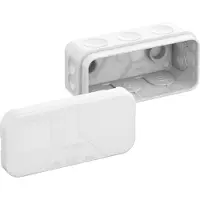 Spelsberg 34460801 Abzweigdose, Schutzart IP55, max. Leiterquerschnitt 2,52, Schlagfestigkeit IK07, Schutzklasse II, Ui 400V AC, VDE, halogenfrei - 10 Stück