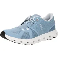 ON Sneaker Cloud 6 Damen Chambray / White-Schuhgröße 39