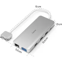 Hama USB-C-Hub Connect2Mac, 12 Ports