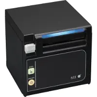 Seiko POS-Drucker, RP-E11-K3FJ1-S-C5 UK, Front Exit, Serial, schwarz, inkl. Netzteil und AC-Kabel (