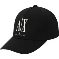 Armani Exchange für Herren. XM000811AF13343UC001 Baseballkappe schwarz (OSFA), Lässig, Baumwolle