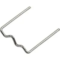 Ks Tools Reparaturklammer U-Form, legierter Stahl, Ø 0,8 mm, 50 Stück ( 150.1063 )
