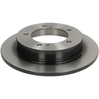 TRW Bremsscheibe DF7839 vorne, voll, 1 Stück