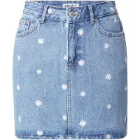 ONLY Jeansrock "ONLSTELLA DAISY SHORT SKIRT DNM AZG"