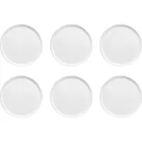 Medard de Noblat Yaka Weiß - Set mit 6 Speisetellern