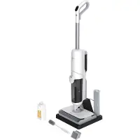 Hoover HW500 011, Standstaubsauger, Beutellos, Grau, Weiß, 0,6 l, 0,75 l, 0,6 l