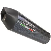 Gpr Exhaust Systems Gp Evo4 Poppy Dual Kawasaki Z 1000 Sx 17-19 Euro 4 Homologierter Slip On Schalldämpfer