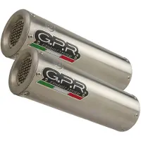 Gpr Exclusive M3 Inox Dual B-king 1300 07-10 Homologierter Slip On Schalldämpfer
