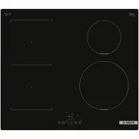 Bosch Serie 4 PWP611BB5E, Schwarz, Integriert, 60 cm, Zonen-Induktionskochfeld, Glaskeramik, 4 Zone(n)