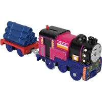 Fisher-Price Thomas & seine Freunde Ashima-Spielzeuglok, batteriebetriebene Lok mit Güterwaggon für Kinder im Kindergartenalter, Zug, 3 Jahr(e), AAA, Kunststoff, Mehrfarbig