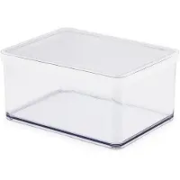 Rotho Vorratsdose mit Deckel Loft 2,25 L - Aufbewahrungsbox mit Silikondichtungsring - Frischhaltedose 20,0 x 15,0 x 9,6 cm - Vorratsbehälter Dose