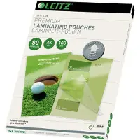 Leitz Laminierfolien iLAM, DIN A4, 80 mic, 100 Stück