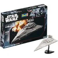 Revell Modellbausatz Star Wars Imperial Star Destroyer im Maßstab 1:12300, Level 3, originalgetreue Nachbildung mit vielen Details, einfaches Kleben und Bemalen, 03609, 120 Jahr(e)
