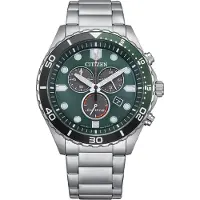 Citizen AT2561-81X Eco Drive Uhr Herrenuhr Edelstahl Chrono Datum