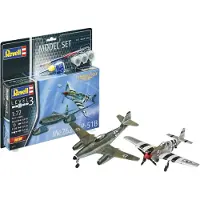 Revell 1:72 Model Set Combat Set Me262 & P-51B