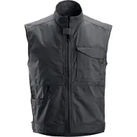 Snickers Workwear Workwear 4373 Service Weste stahlgrau - XXXL