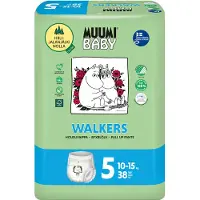 Muumi Baby Eco Pull Ups Size 5 38 Sensitive Premium Nappy Pants with Leakage Barrier