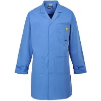 Portwest ESD Kittel Antistatik AS10" - Schwarzblau S"