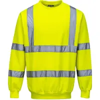 Portwest HI VIS SWEATSHIRT Yellow XXL