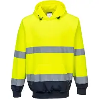 Portwest Warnschutz Kapuzen-Sweatshirt B316 B316 , 1 Stück, Größe: 3XL