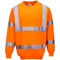 Portwest Warnschutz-Sweatshirt B303" - Orange XS"