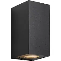 Nordlux Canto Maxi Kubi 2 Wandleuchte Seaside Black - , Canto Maxi Kubi 2, dimmbar, Schwarz, Metall, Modern