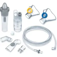 Beurer Inhalationsgerät Atemtherapie Gesundheit IH 28 Pro umfangreiches Nachkaufset hochwertigen Silikonsmasken