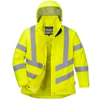 Portwest Damen Warnschutz Winterjacke LW74 LW74 , 1 Stück, Größe: 3XL