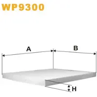 WIX FILTERS Filter, Innenraumluft WP9300