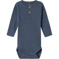Name it Body l/ä - Noos - Rib - NbmKab - Bering Sea/Melange - - 62 - Body L/Ä