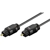 Pro Lichtwellenleiter, Schwarz, 3 m