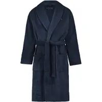Tommy Hilfiger Bademantel Icon Bathrobe 2S87905539 Dunkelblau