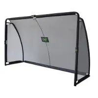 Exit Finta Stahl-Fußballtor 300x200cm, Fußballtor, für Kinder, Garten, Schwarz