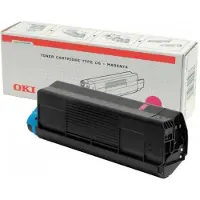 OKI DATA TYPE C6 42127406 MAGENTA TONER - 5000 SEITEN FÜR C-5100N