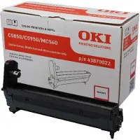 OKI 43870022 MAGENTA TROMMELEINHEIT - 20000 SEITEN FÜR C5850DN