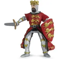 Papo Figur Richard Löwenherz rot 8cm - ab 3 Jahren