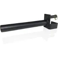 Gymstick PRO-PBAR, Free weights, Schwarz, Stahl, 460 mm, 120 mm, 85 mm