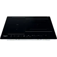 Ariston Hotpoint HB 2760B NE, Schwarz, Integriert, 59 cm, Zonen-Induktionskochfeld, Glaskeramik, 3 Zone(n)