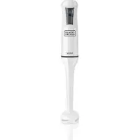 Black & Decker Stabmixer BXHB500E 500Watt Anti-Splash-Design Edelstahlmesser Easy-to-clean