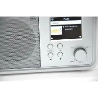 Roadstar IR-390D+BT/WH Internet Radio Wi-Fi und Digitales DAB/ DAB+/ FM, Bluetooth, USB, Fernbedienung Weiß