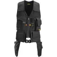 Snickers Workwear Snickers AllroundWork Werkzeugweste - Schwarz/Schwarz 103 L
